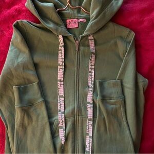 Juicy Couture Olive Green Hoodie